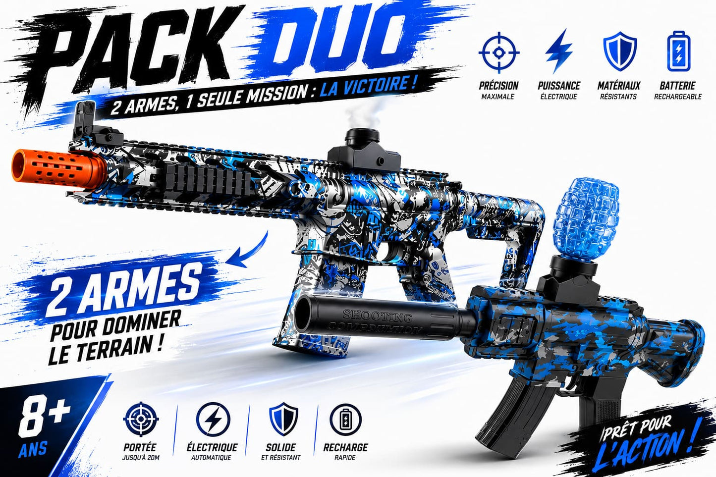 Pack Duo Tactique : Édition Standard + Commando